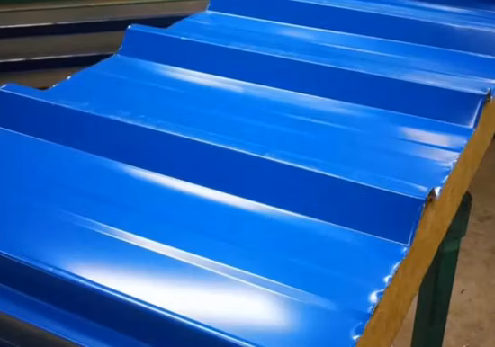 Folhas de telhado SGLCC Zinco Alumínio Az150 G550 Anti dedo galvanizado Zincalume Gl Material de construção Telha de aço corrugado Aluzinc revestido Galvalume Folha de telhado
